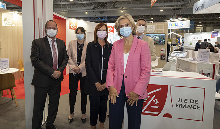 Valérie Pécresse et Caisse d'Epargne Île de France - événement institutionnel