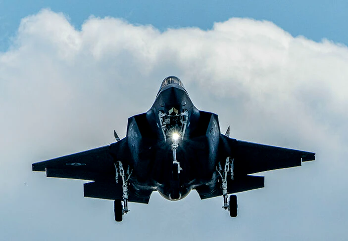 Salon du Bourget 2025 - F-35 en vol