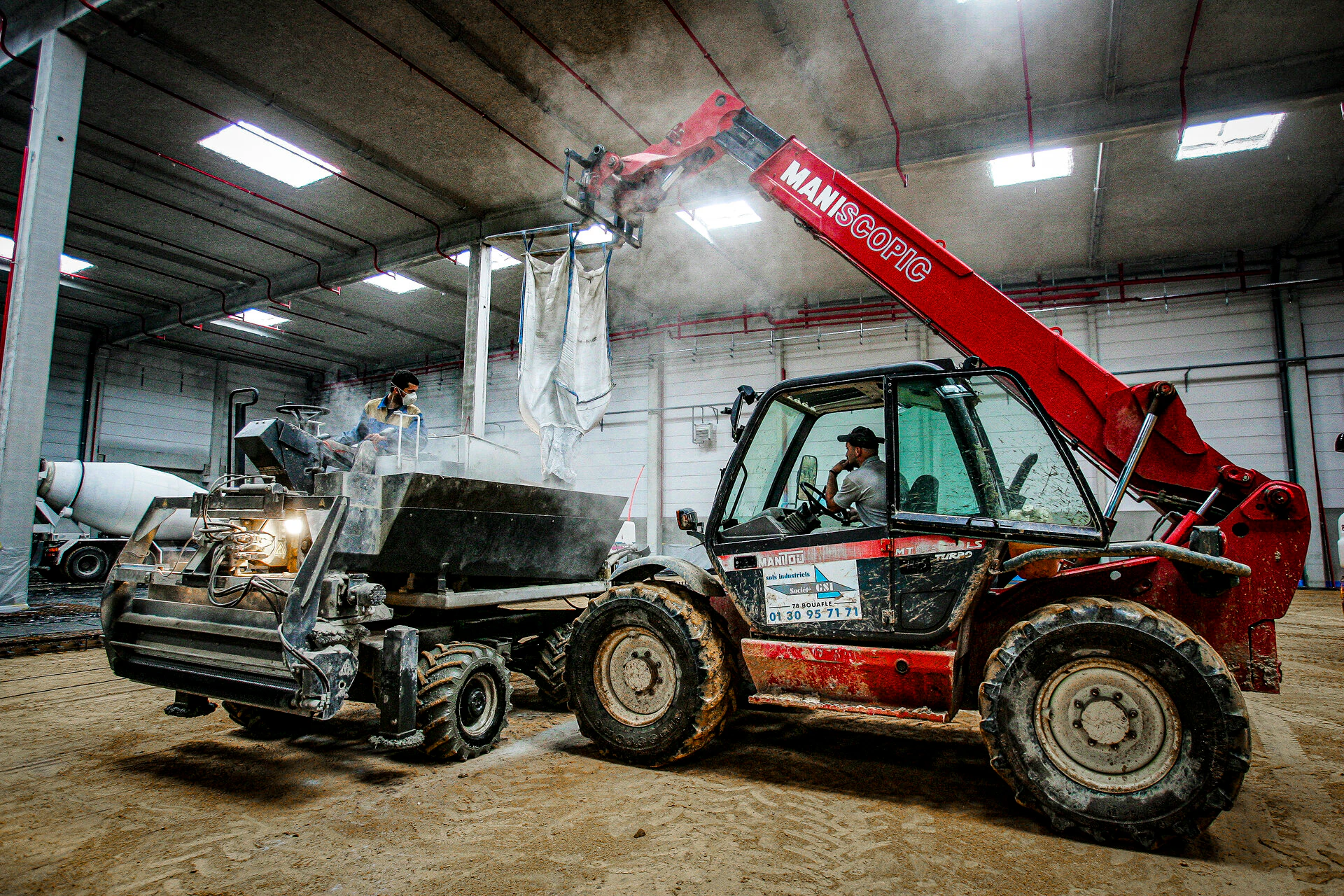 Chantier Trappes infrastructure